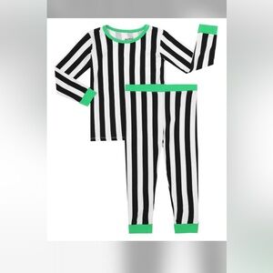 Beetle juice bamboo pajama size 6 kids brand new with tags.